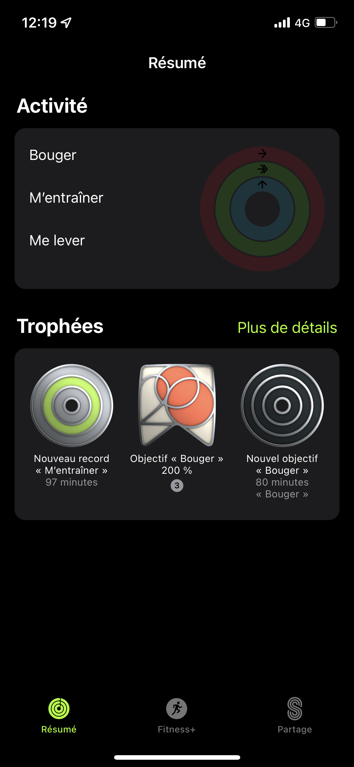 Objectif bouger apple discount watch