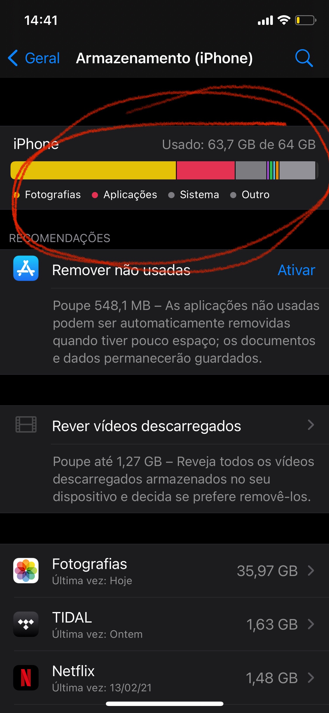 Comprei o plano de 200GB mas meu armazanemento no Google Drive