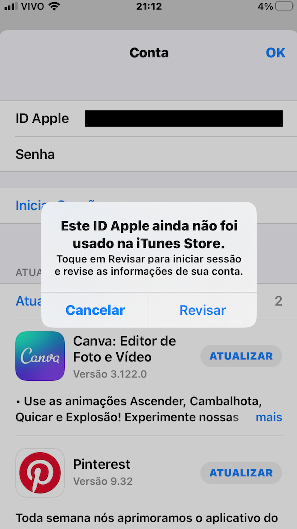 5 Maneiras de corrigir a iOS App Store pedindo uma senha