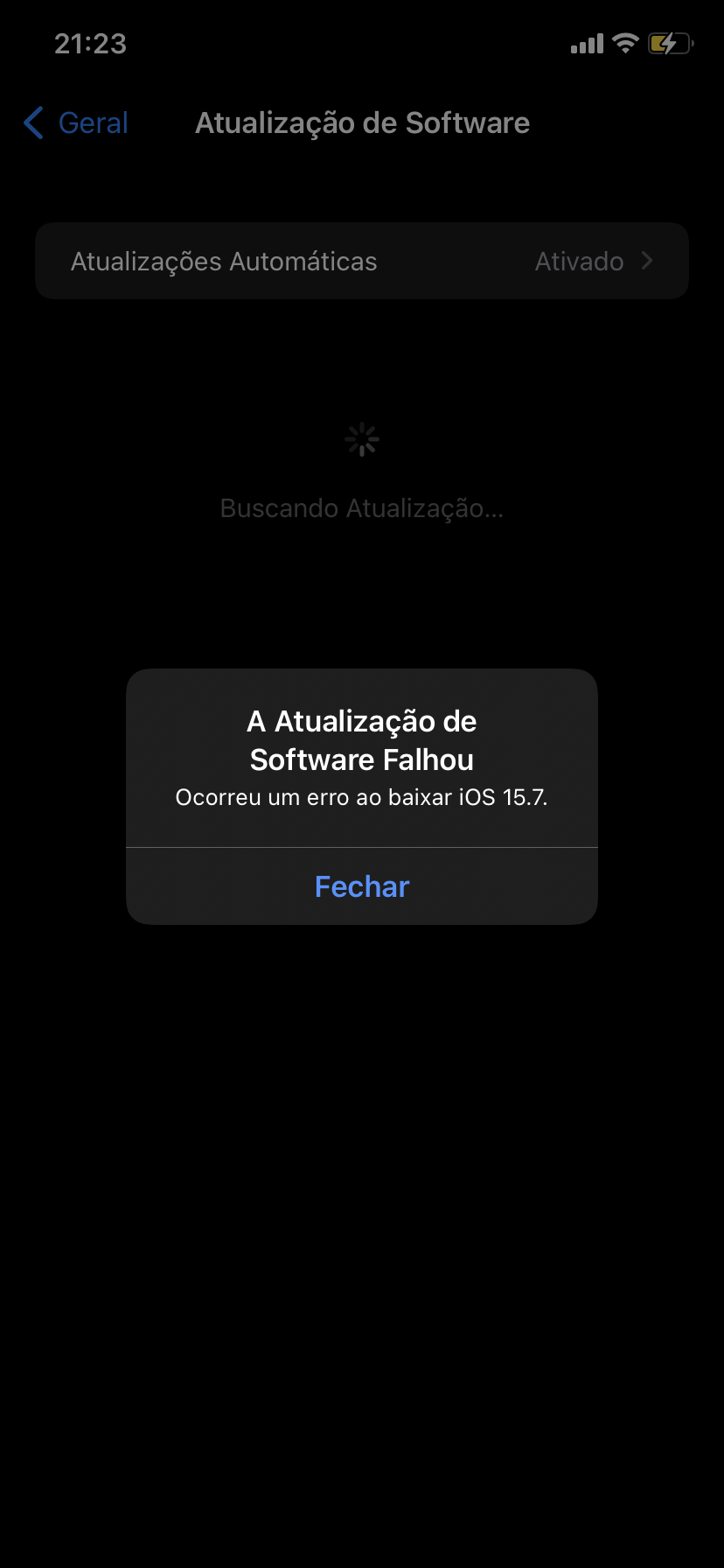 Não Consigo Atualizar O Iphone Para Comunidade Da Apple 8263