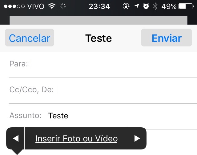 Arquivo carregado pelo usuário