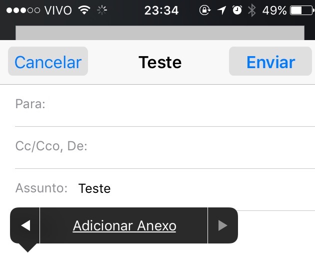 Arquivo carregado pelo usuário