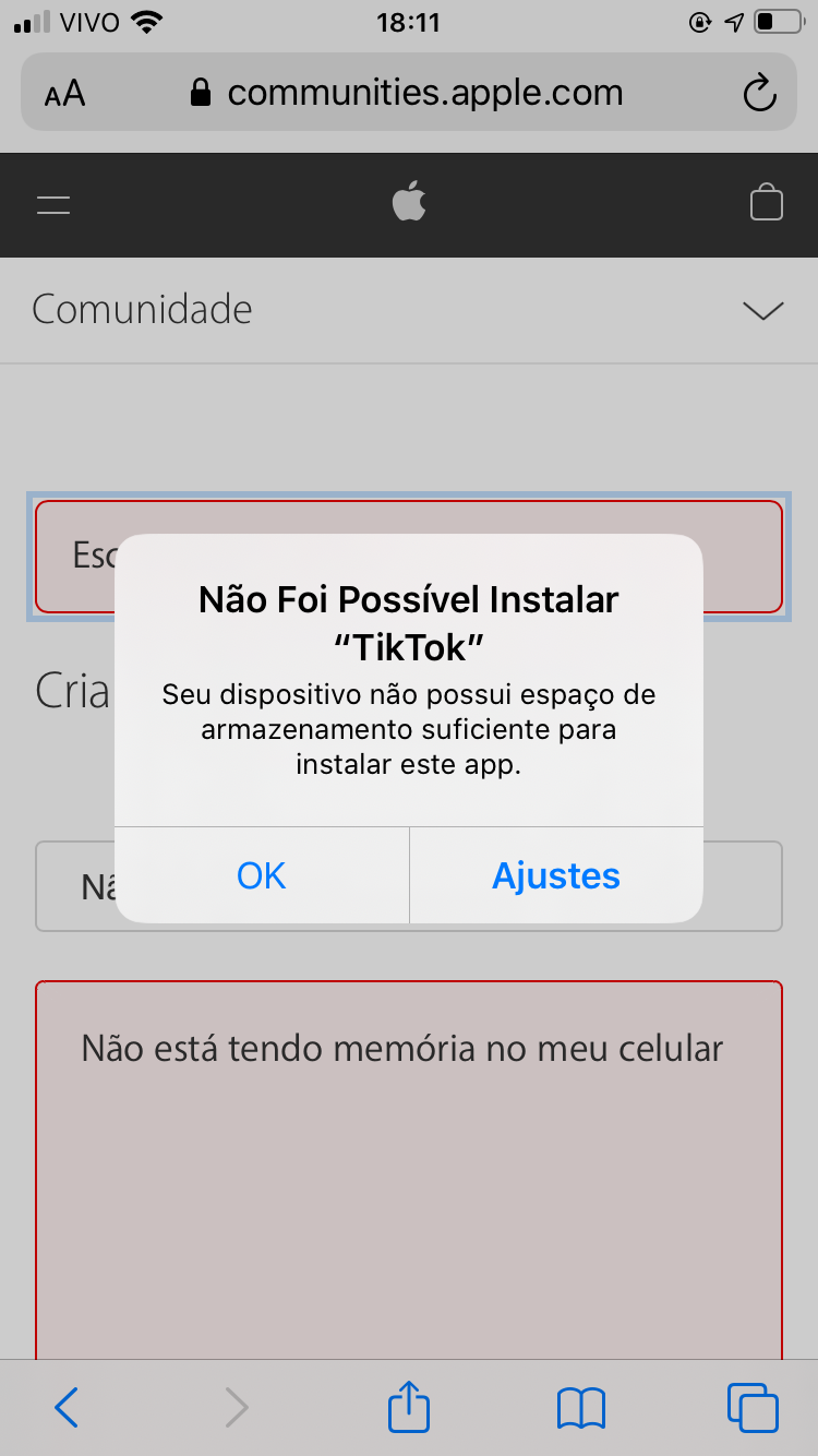 Não é possível instalar/atualizar apps na Play Store - Comunidade