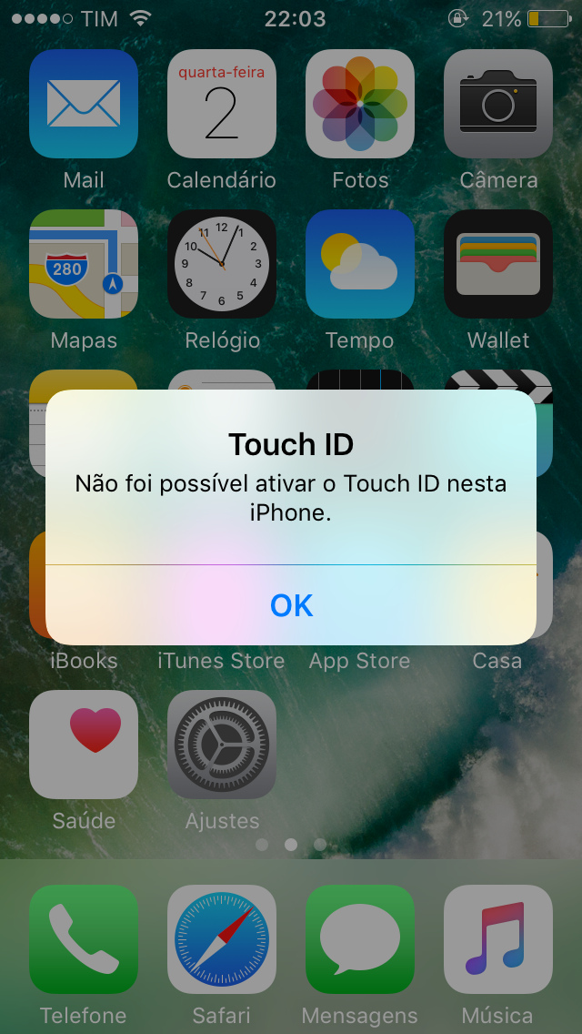 Настройка touch id iphone 5s