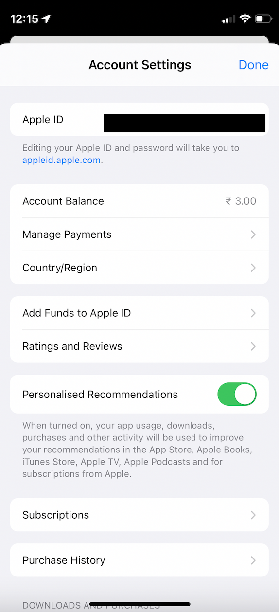I want empty my App Store balance Comunidade da Apple
