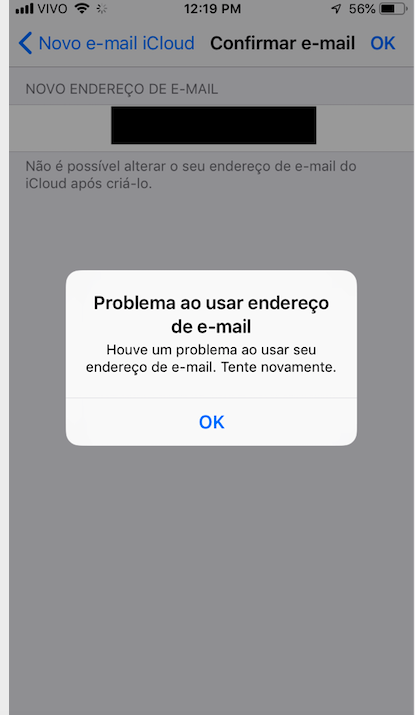 Criação E Mail Icloud Comunidade Da Apple 9699