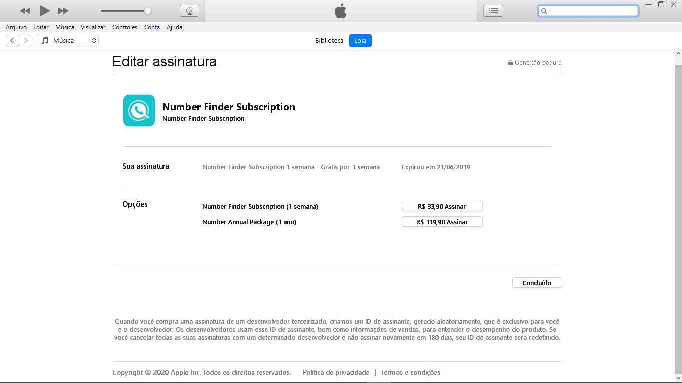 iOS 13 avisa quando o usuário está excluindo app com assinatura ativa