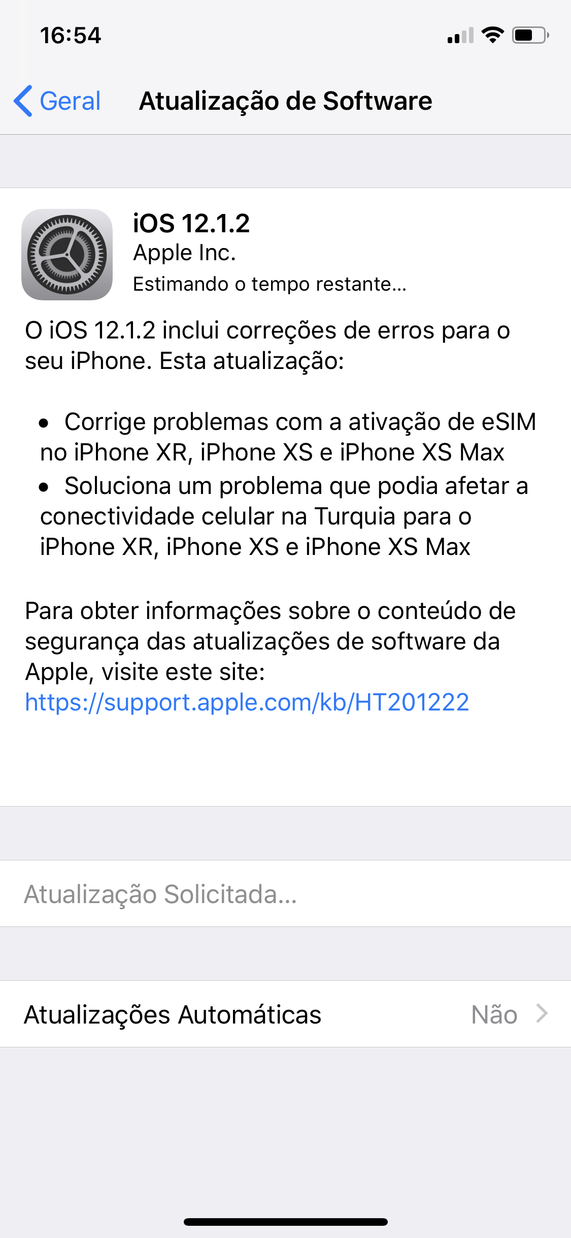 Não consigo fazer backup do iphone no itunes