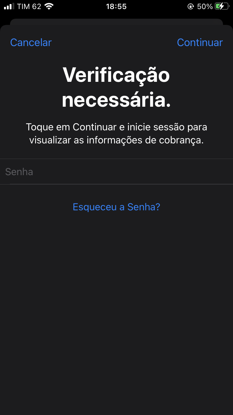 Não consigo cancelar um aplicativo n… - Comunidade da Apple