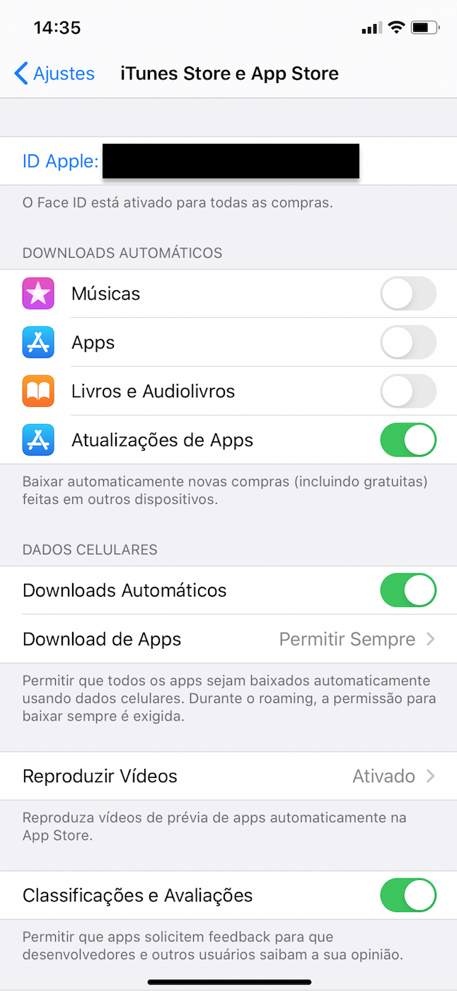 A App Store NÃO FUNCIONA! Como arrumar? 