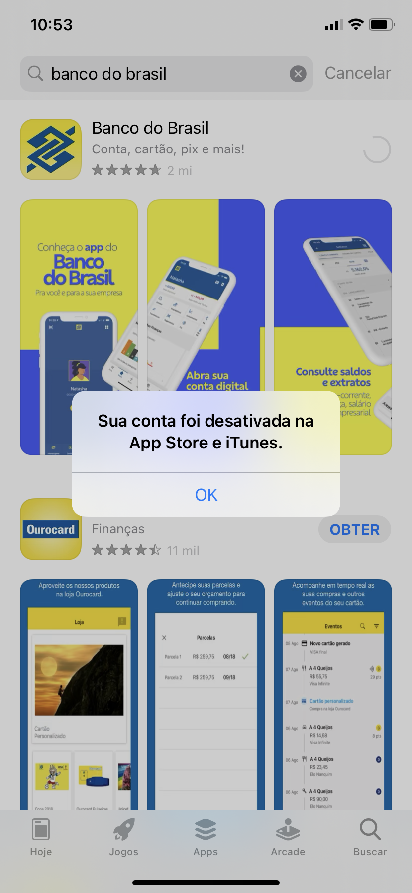 iPhone - Mensagem ao baixar app: Pag… - Comunidade da Apple