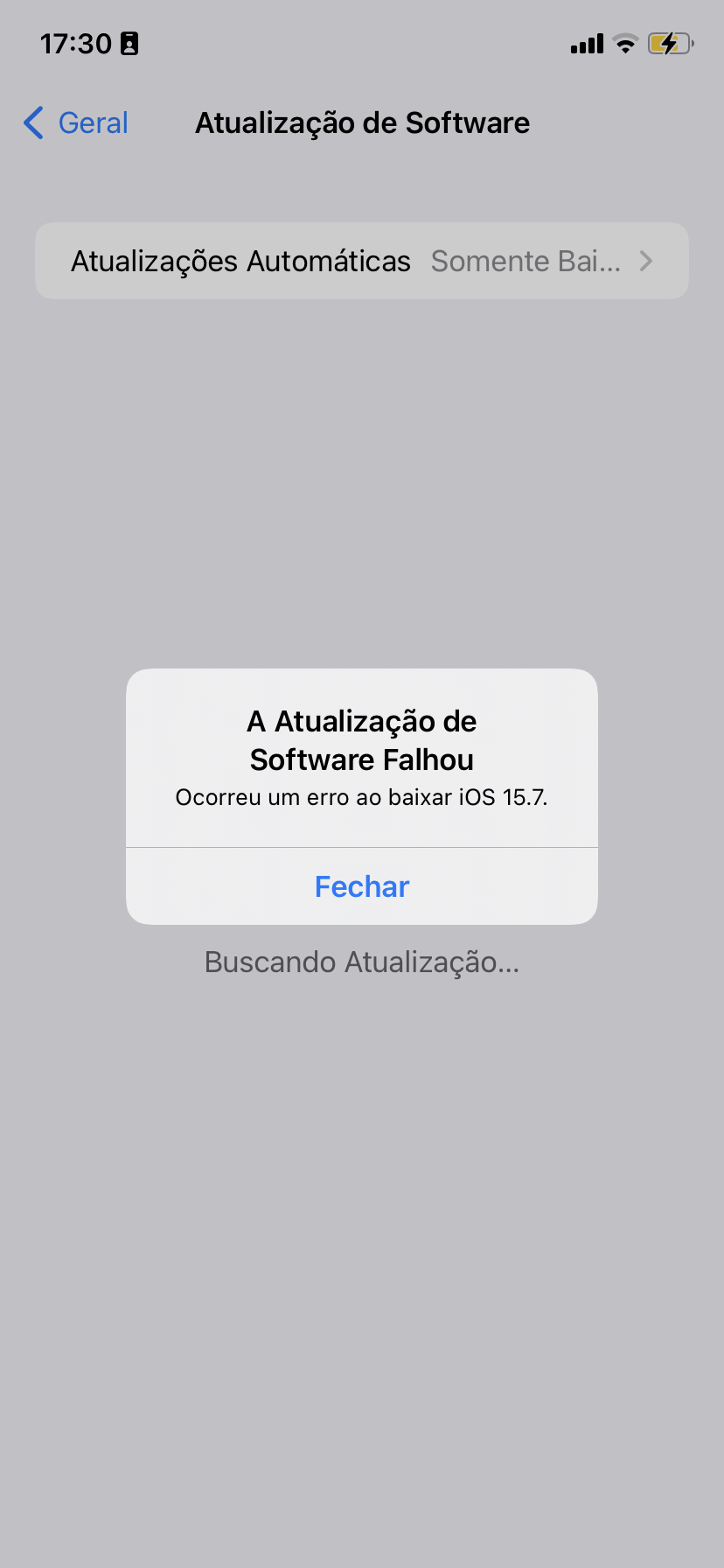 Não Consigo Baixar Ios 157 Comunidade Da Apple 4526