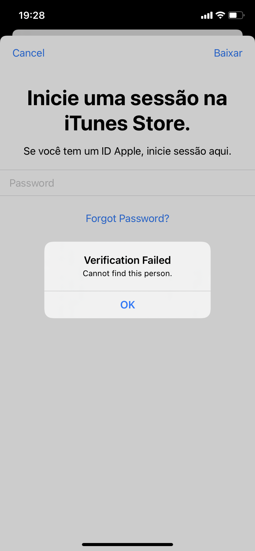 Não consigo baixar nada no iPhone - Comunidade da Apple