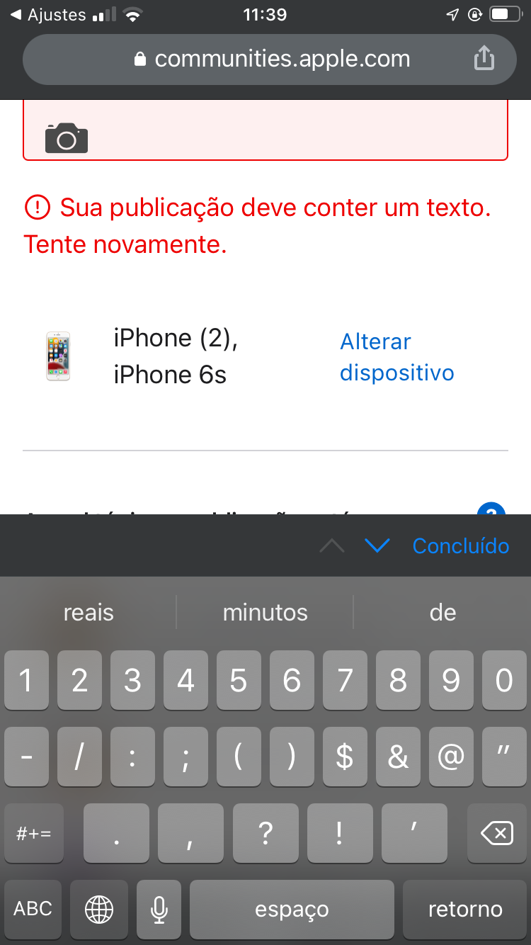 Avisos estranhos no app Notas do iPh… - Comunidade da Apple