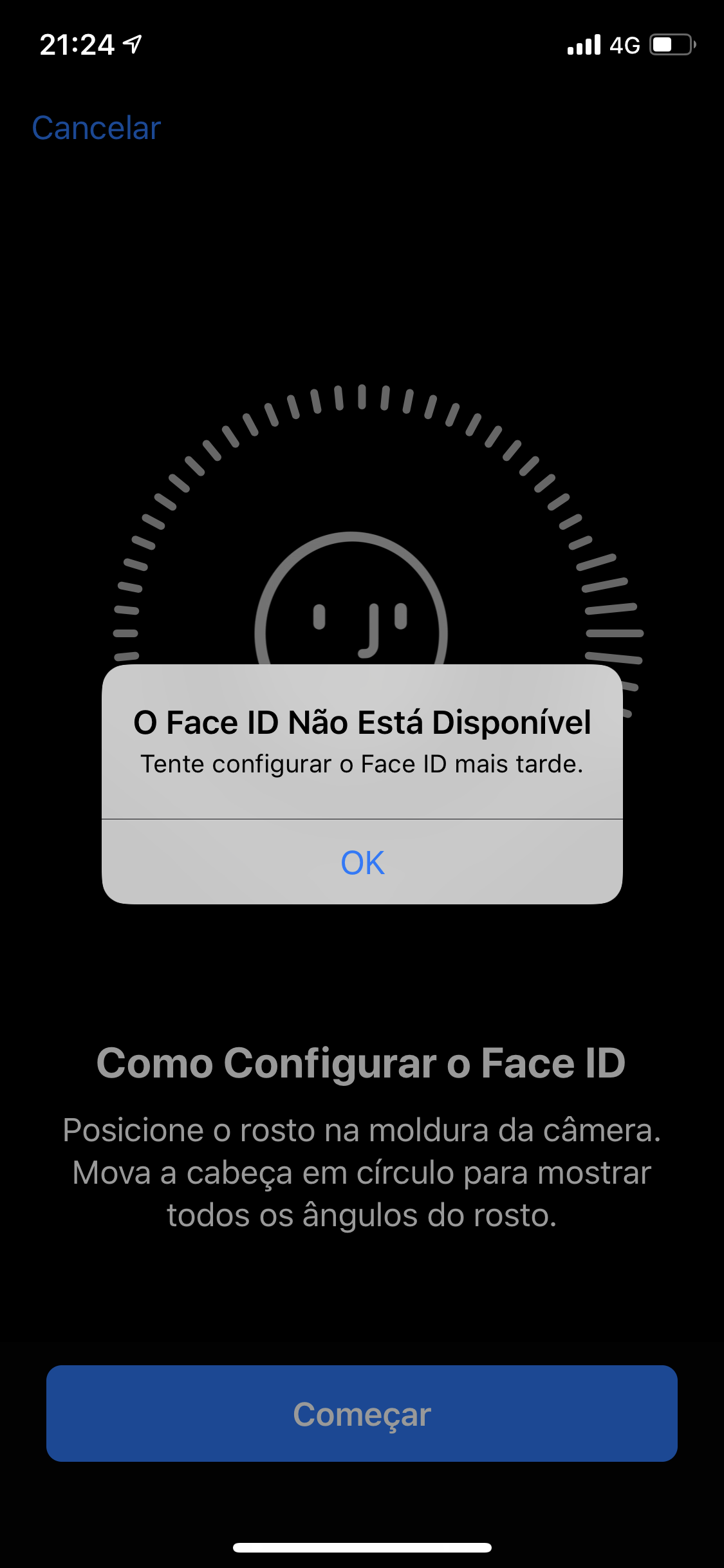 Face id não funciona iphone x Comunidade da Apple