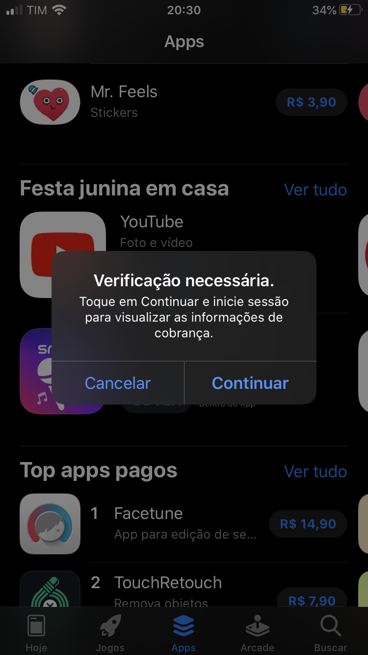 Não Consigo Baixar Nem Um Aplicativo Comunidade Da Apple 9968