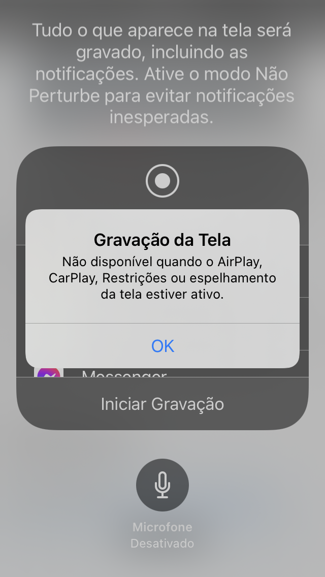 Iphone Não Consigo Gravar Tela Comunidade Da Apple 5664