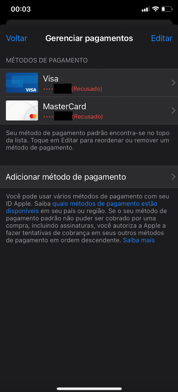 Já pedi reembolso a uma assinatura que cobrou do meu cartão e não recebi -  Comunidade Google Play