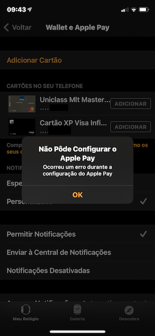 Cartão cancelado e mudei para um nov… - Comunidade da Apple