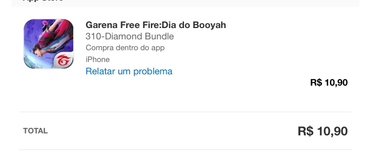 Conta do Free Fire vinculada a Apple… - Comunidade da Apple